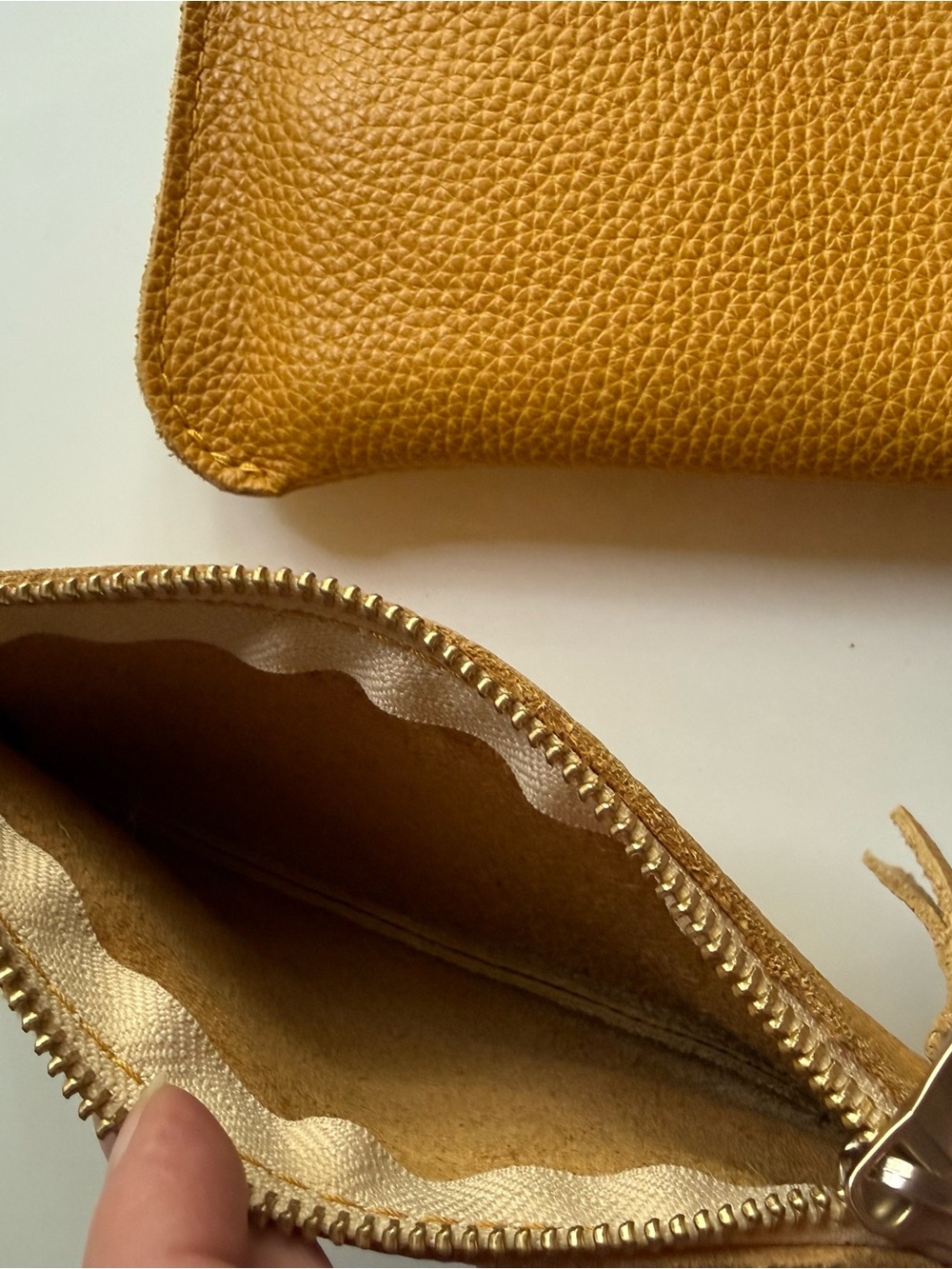 Portland Leather Sunshine Canoe Zip Pouch Set - Picture 4 of 5